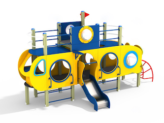 Подводная лодка - детский игровой комплекс